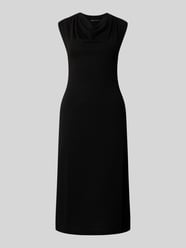Strickkleid mit Wasserfall-Ausschnitt Modell 'SANTA' von MANGO - 26