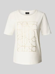 Relaxed fit T-shirt van katoenmix van s.Oliver BLACK LABEL - 8