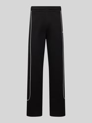 Sweatpants met elastische tailleband en logo van REVIEW - 28