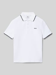 Poloshirt mit Label-Detail von Boss - 18