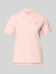 poloshirt met gestikt logo en polokraag van GANT Fuchsia - 33
