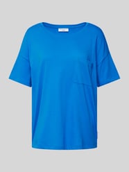 T-Shirt mit Label-Detail von Marc O'Polo Denim Blau - 43