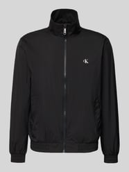 Trainingsjacke mit Logo und Stehkragen von Calvin Klein Jeans - 42