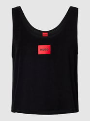 Top krótki z naszywką z logo model ‘RED’ od HUGO Czarny - 33