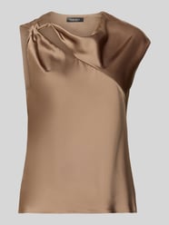 Regular Fit Bluse mit Cut-Out Modell 'Olindo' von Lauren Ralph Lauren Beige - 16