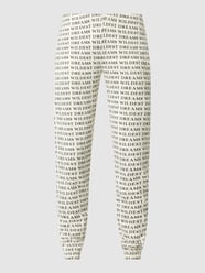 Sweathose mit Allover-Print  von REVIEW Weiß - 41