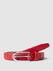 Gürtel aus Leder mit Dornschließe Modell 'Seta' von Weinmann Rot - 47