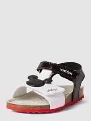 Sandalen mit Disney®-Details von Geox Weiß - 17