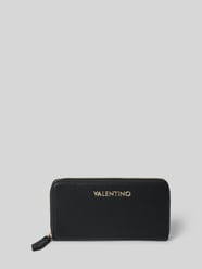 Portemonnaie mit Label-Applikation Modell 'ZERO' von VALENTINO BAGS Schwarz - 43