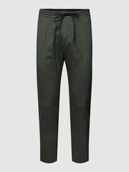 Hose mit seitlichen Eingrifftaschen Modell 'JEGER' von Drykorn Grün - 45