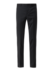 Slim Fit Anzughose mit Stretch-Anteil Modell 'Las' von Matinique Schwarz - 9