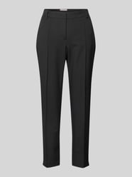 Spodnie materiałowe o kroju slim fit w kant od Christian Berg Woman Selection - 33