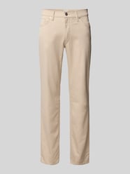 Regular Fit Chino im 5-Pocket-Design Modell 'CADIZ' von Brax Beige - 32