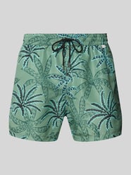 Badehose mit Label-Detail Modell 'PALMS' von PAUL SMITH - 47