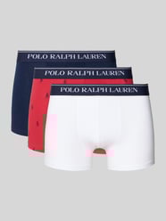 Boxershort met elastische band met logo in een set van 3 stuks van Polo Ralph Lauren Underwear - 44