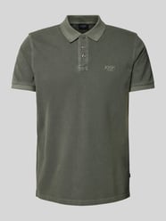 Regular Fit Poloshirt mit Label-Stitching Modell 'Ambrosio' von JOOP! Jeans Grün - 10
