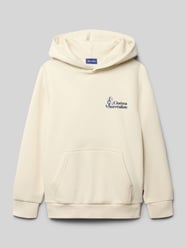 Bluza z kapturem o kroju regular fit z mieszanki bawełny model 'CERES' od ONLY & SONS - 45