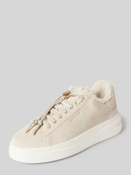 Chunky sneakers met labeldetails, model 'ELBINA' van Guess - 1