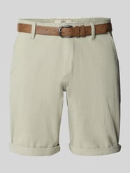 Bermudy o kroju regular fit z kieszeniami z tyłu model ‘NEBRASKA’ od Redefined Rebel - 14