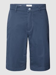 Bermudas mit Knopf- und Reißverschluss Modell 'BOZEN' von Brax Blau - 22