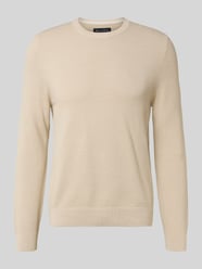 Regular fit gebreide pullover van zuiver katoen van Marc O'Polo - 40