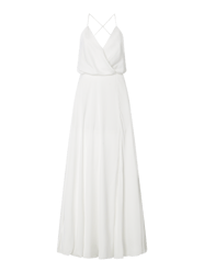 Abendkleid aus Satin von Unique - 16