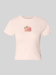 Regular Fit T-Shirt aus reiner Baumwolle von Levi's® Pink - 35