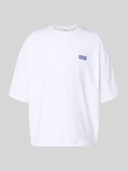 T-shirt z nadrukiem logo model 'GIXY' od American Vintage - 14