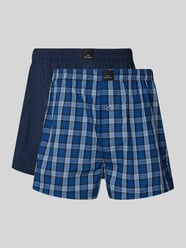 Boxershorts mit Label-Patch im 2er-Pack von Götzburg Wäsche - 5