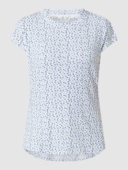 T-Shirt mit verlängerter Rückseite Modell 'Mimmy' von ALIFE & Kickin Blau / Türkis - 45
