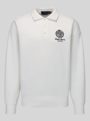 Bluza z wyhaftowanym herbem od Polo Ralph Lauren - 1