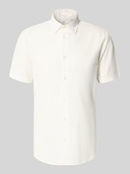 Koszula casualowa o kroju regular fit z mieszanki bawełny i lnu od JACK & JONES - 9