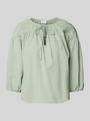 Bluzka o kroju regular fit z dekoltem w serek model ‘PRISILLA’ od VILA - 2