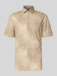koszula casualowa o kroju slim fit z kołnierzykiem typu kent od Christian Berg Men - 8