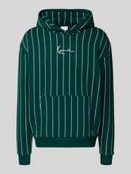 Hoodie met logo en kangoeroezak van KARL KANI - 43