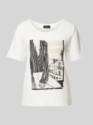 T-Shirt mit Motiv-Print von monari - 20