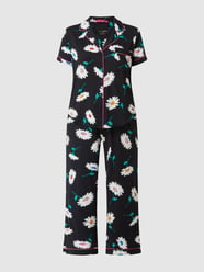 Pyjama mit Reverskragen von KATE SPADE Schwarz - 46