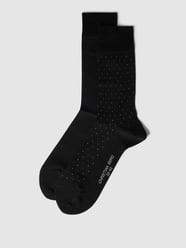 Socken mit Allover-Print im 2er-Pack von Christian Berg Men Schwarz - 41