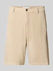 Shorts aus Viskose-Mix mit Eingrifftaschen Modell 'Johnny' von Les Deux Beige - 3