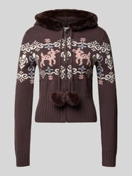 Strickjacke im Allover-Look Modell 'ECLAIR' von DAISY STREET - 31