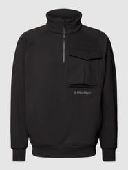 Sweatshirt mit kurzem Reißverschluss von G-Star Raw Schwarz - 26