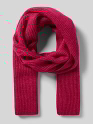 Grof gebreide sjaal in rechthoekig model van Christian Berg Woman - 11