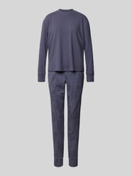 Pyjama met ronde hals van Schiesser - 24