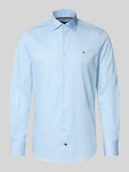 Slim fit zakelijk overhemd van puur katoen van Tommy Hilfiger Tailored - 11