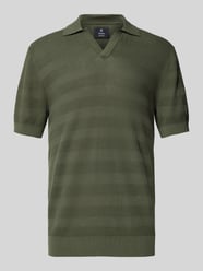 Regular Fit Poloshirt mit V-Ausschnitt Modell 'Polo V Heritage' von Matinique - 21