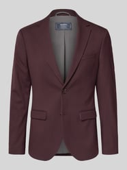 2-knoops colbert met reverskraag van MCNEAL Bordeaux - 38