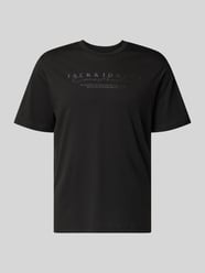 t-shirt z logo i okrągłym dekoltem od JACK & JONES - 36