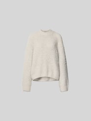 Pullover mit gerippten Abschlüssen von black palms Beige - 5