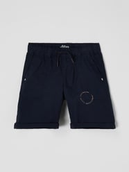 Shorts aus Baumwolle mit Logo-Print  von s.Oliver RED LABEL Blau - 9