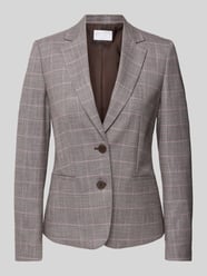 Blazer mit Leistentaschen von Jake*s Collection Lila - 26